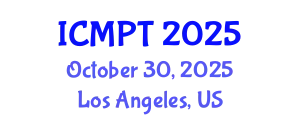 International Conference on Mycotoxins, Phycotoxins and Toxicology (ICMPT) October 30, 2025 - Los Angeles, United States