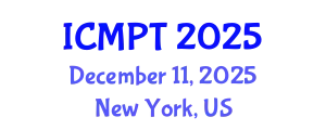 International Conference on Mycotoxins, Phycotoxins and Toxicology (ICMPT) December 11, 2025 - New York, United States