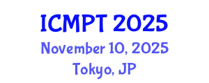 International Conference on Mycotoxins, Phycotoxins and Toxicology (ICMPT) November 10, 2025 - Tokyo, Japan