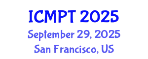 International Conference on Mycotoxins, Phycotoxins and Toxicology (ICMPT) September 29, 2025 - San Francisco, United States