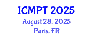 International Conference on Mycotoxins, Phycotoxins and Toxicology (ICMPT) August 28, 2025 - Paris, France