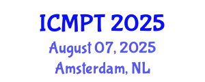 International Conference on Mycotoxins, Phycotoxins and Toxicology (ICMPT) August 07, 2025 - Amsterdam, Netherlands