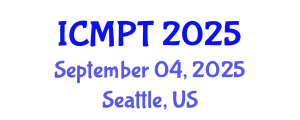 International Conference on Mycotoxins, Phycotoxins and Toxicology (ICMPT) September 04, 2025 - Seattle, United States