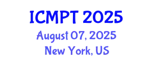 International Conference on Mycotoxins, Phycotoxins and Toxicology (ICMPT) August 07, 2025 - New York, United States