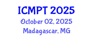 International Conference on Mycotoxins, Phycotoxins and Toxicology (ICMPT) October 02, 2025 - Madagascar, Madagascar