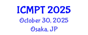 International Conference on Mycotoxins, Phycotoxins and Toxicology (ICMPT) October 30, 2025 - Osaka, Japan