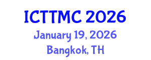 International Conference on Therapeutic Targets and Medicinal Chemistry (ICTTMC) January 19, 2026 - Bangkok, Thailand