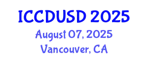 International Conference on Carbon Dioxide Utilization and Sustainable Development (ICCDUSD) August 07, 2025 - Vancouver, Canada