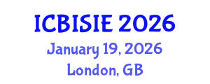 International Conference on Business Information Systems and Information Engineering (ICBISIE) January 19, 2026 - London, United Kingdom