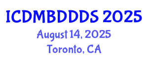 International Conference on Data Mining, Big Data, Database and Data System (ICDMBDDDS) August 14, 2025 - Toronto, Canada