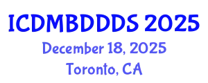 International Conference on Data Mining, Big Data, Database and Data System (ICDMBDDDS) December 18, 2025 - Toronto, Canada