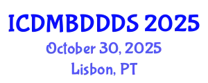 International Conference on Data Mining, Big Data, Database and Data System (ICDMBDDDS) October 30, 2025 - Lisbon, Portugal