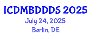 International Conference on Data Mining, Big Data, Database and Data System (ICDMBDDDS) July 24, 2025 - Berlin, Germany