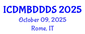 International Conference on Data Mining, Big Data, Database and Data System (ICDMBDDDS) October 09, 2025 - Rome, Italy