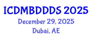 International Conference on Data Mining, Big Data, Database and Data System (ICDMBDDDS) December 29, 2025 - Dubai, United Arab Emirates