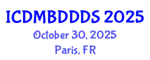 International Conference on Data Mining, Big Data, Database and Data System (ICDMBDDDS) October 30, 2025 - Paris, France