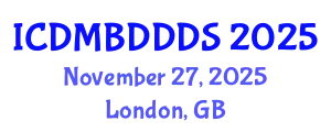 International Conference on Data Mining, Big Data, Database and Data System (ICDMBDDDS) November 27, 2025 - London, United Kingdom