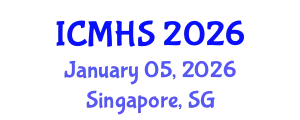 International Conference on Medical and Health Sciences (ICMHS) January 05, 2026 - Singapore, Singapore