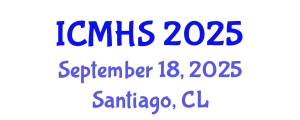 International Conference on Medical and Health Sciences (ICMHS) September 18, 2025 - Santiago, Chile