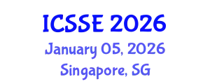 International Conference on Social Science and Economics (ICSSE) January 05, 2026 - Singapore, Singapore