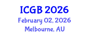 International Conference on Green Building (ICGB) February 02, 2026 - Melbourne, Australia