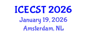 International Conference on Energy Conversion Systems and Technologies (ICECST) January 19, 2026 - Amsterdam, Netherlands