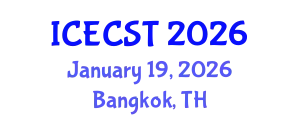 International Conference on Energy Conversion Systems and Technologies (ICECST) January 19, 2026 - Bangkok, Thailand