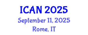 International Conference on Axons and Neuroscience (ICAN) September 11, 2025 - Rome, Italy