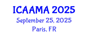 International Conference on Applications of Alternative Medicine and Acupuncture (ICAAMA) September 25, 2025 - Paris, France