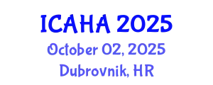International Conference on Audiology and Hearing Aids (ICAHA) October 02, 2025 - Dubrovnik, Croatia