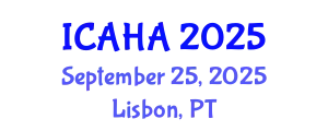 International Conference on Audiology and Hearing Aids (ICAHA) September 25, 2025 - Lisbon, Portugal