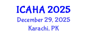 International Conference on Audiology and Hearing Aids (ICAHA) December 29, 2025 - Karachi, Pakistan