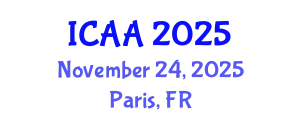 International Conference on Anesthesia and Analgesia (ICAA) November 24, 2025 - Paris, France