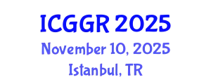 International Conference on Genetics and Genome Research (ICGGR) November 10, 2025 - Istanbul, Turkey