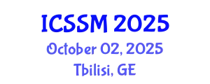 International Conference on Soil Science and Management (ICSSM) October 02, 2025 - Tbilisi, Georgia