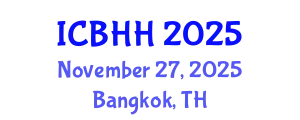 International Conference on Biopesticides and Human Health (ICBHH) November 27, 2025 - Bangkok, Thailand
