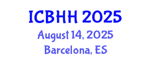 International Conference on Biopesticides and Human Health (ICBHH) August 14, 2025 - Barcelona, Spain