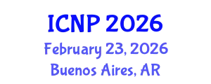 International Conference on Neuroscience and Psychology (ICNP) February 23, 2026 - Buenos Aires, Argentina