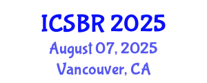 International Conference on Cognitive Science and Brain Research (ICSBR) August 07, 2025 - Vancouver, Canada