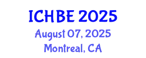 International Conference on Human Behavior and Evolution (ICHBE) August 07, 2025 - Montreal, Canada