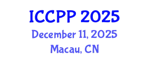 International Conference on Cognitive Psychology and Psycholinguistics (ICCPP) December 11, 2025 - Macau, China