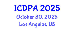 International Conference on Developmental Psychology and Adolescence (ICDPA) October 30, 2025 - Los Angeles, United States