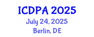 International Conference on Developmental Psychology and Adolescence (ICDPA) July 24, 2025 - Berlin, Germany