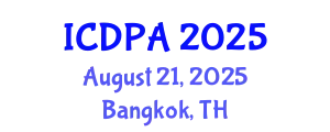 International Conference on Developmental Psychology and Adolescence (ICDPA) August 21, 2025 - Bangkok, Thailand