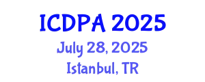 International Conference on Developmental Psychology and Adolescence (ICDPA) July 28, 2025 - Istanbul, Turkey
