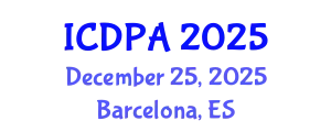 International Conference on Developmental Psychology and Adolescence (ICDPA) December 25, 2025 - Barcelona, Spain