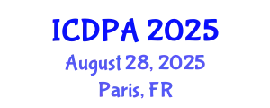 International Conference on Developmental Psychology and Adolescence (ICDPA) August 28, 2025 - Paris, France