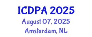 International Conference on Developmental Psychology and Adolescence (ICDPA) August 07, 2025 - Amsterdam, Netherlands