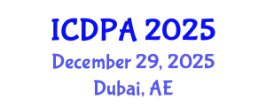 International Conference on Developmental Psychology and Adolescence (ICDPA) December 29, 2025 - Dubai, United Arab Emirates
