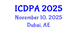 International Conference on Developmental Psychology and Adolescence (ICDPA) November 10, 2025 - Dubai, United Arab Emirates